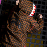 Sprayground Kids Felpa con Cappuccio Marrone per Bambini