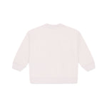 Moschino Kids Felpa Panna con Stampa Colorful per Neonate