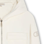 Michael Kors Kids Felpa Crema per Bambina