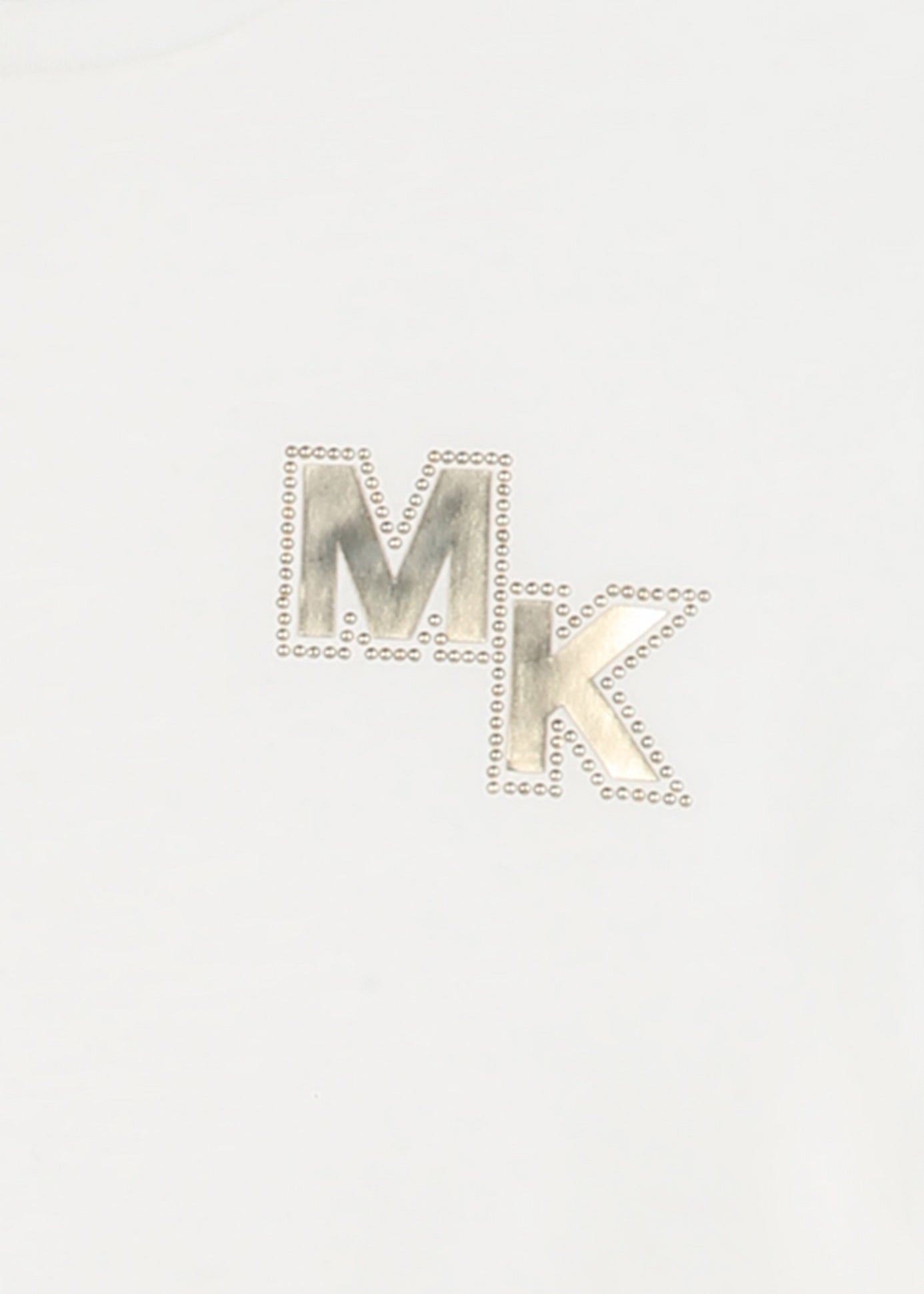 Michael Kors Kids Pantalone Beige con Stampa per Bambine