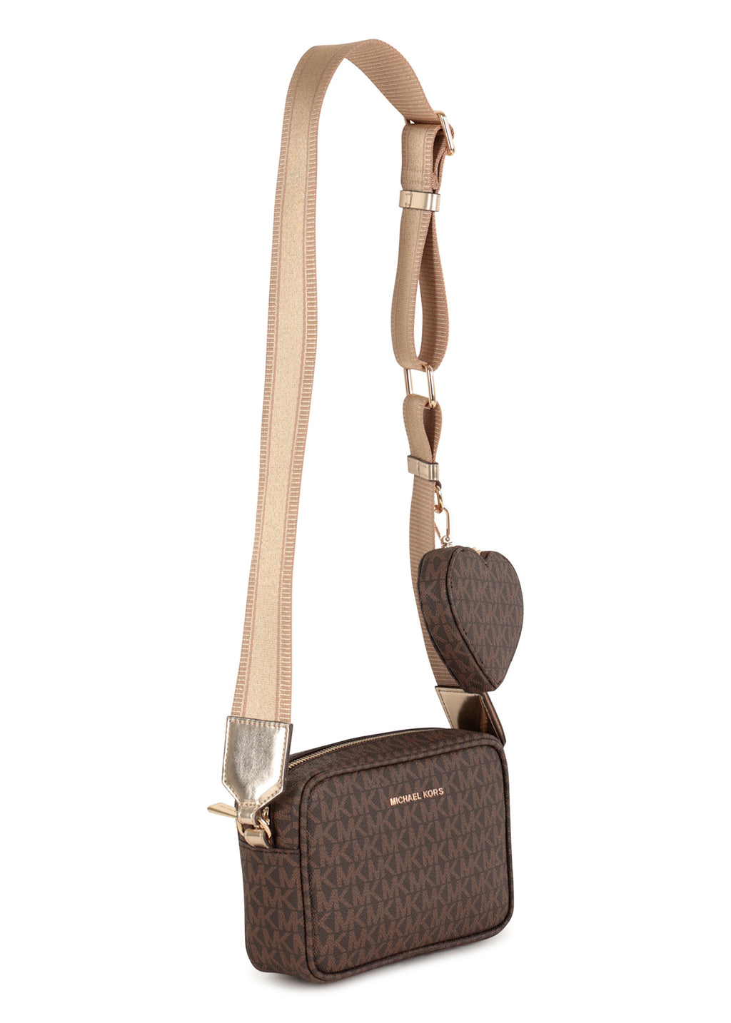Michael Kors Kids Borsa con Tracolla con stampa MK per Bambine