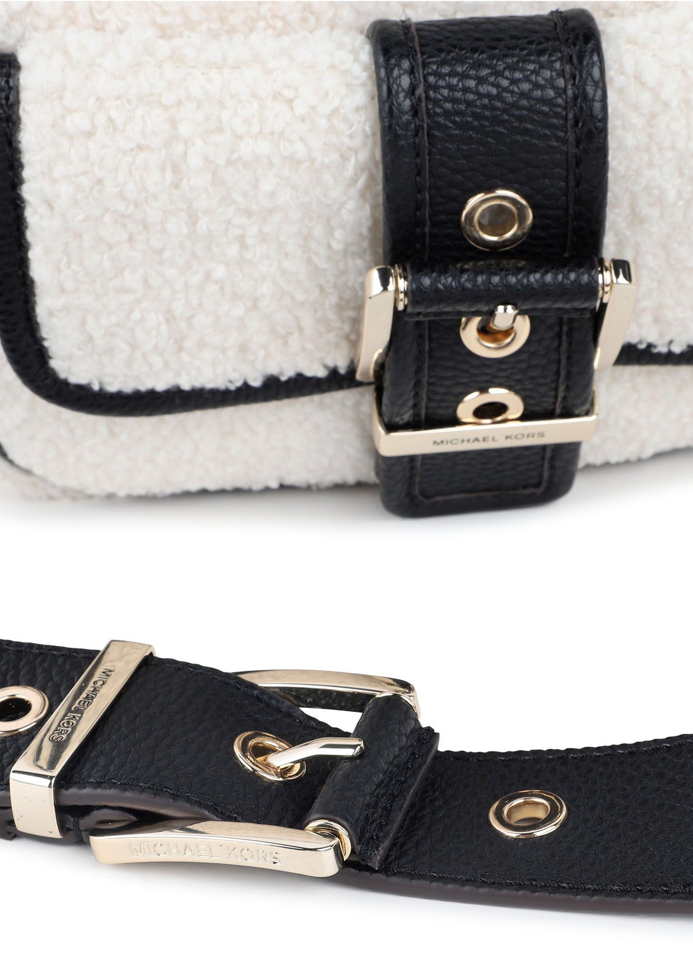 Michael Kors Kids Borsetta Crema con Tracolla per Bambine