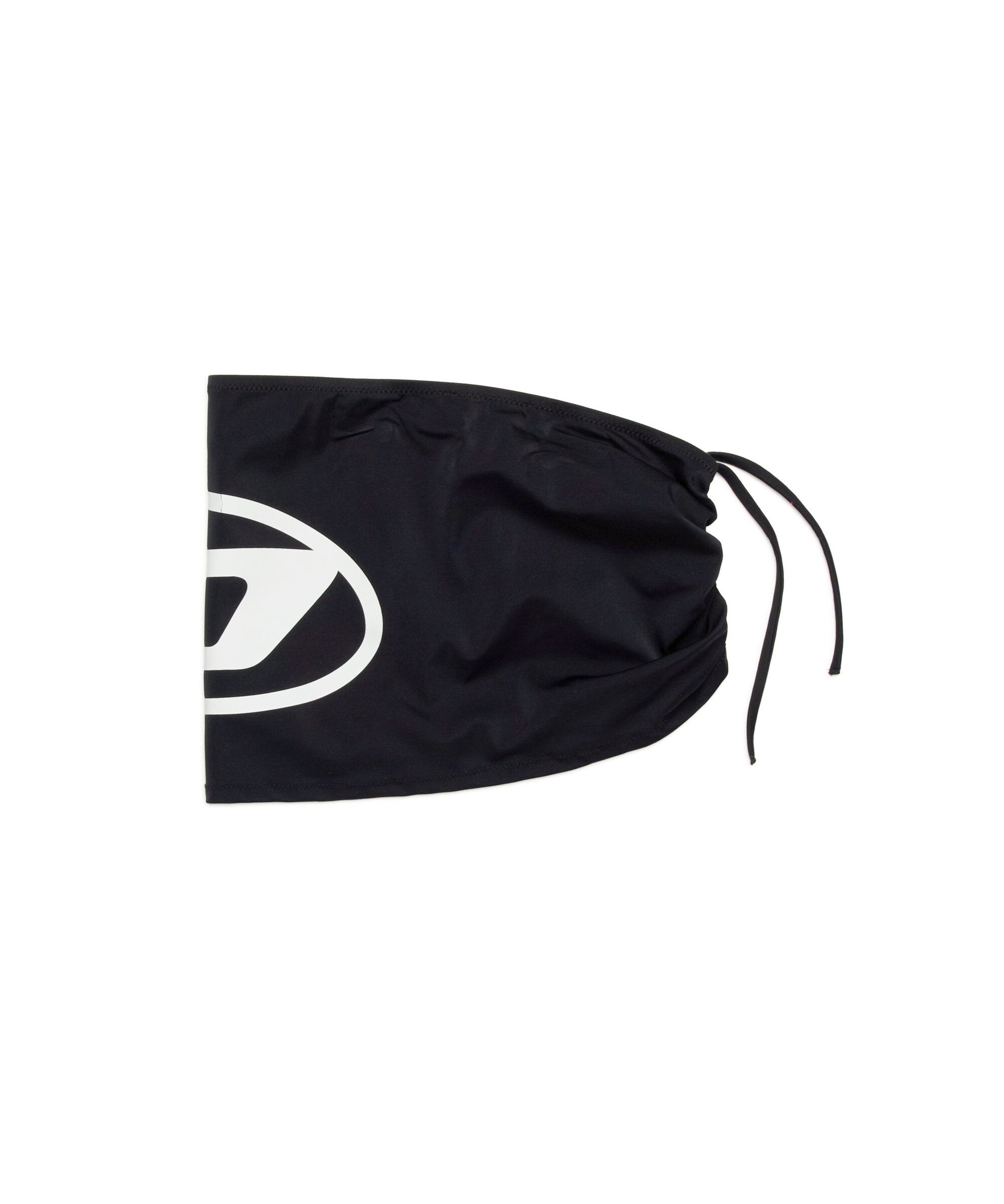 Diesel Kids Copricostume Nero con Oval D per Bambine