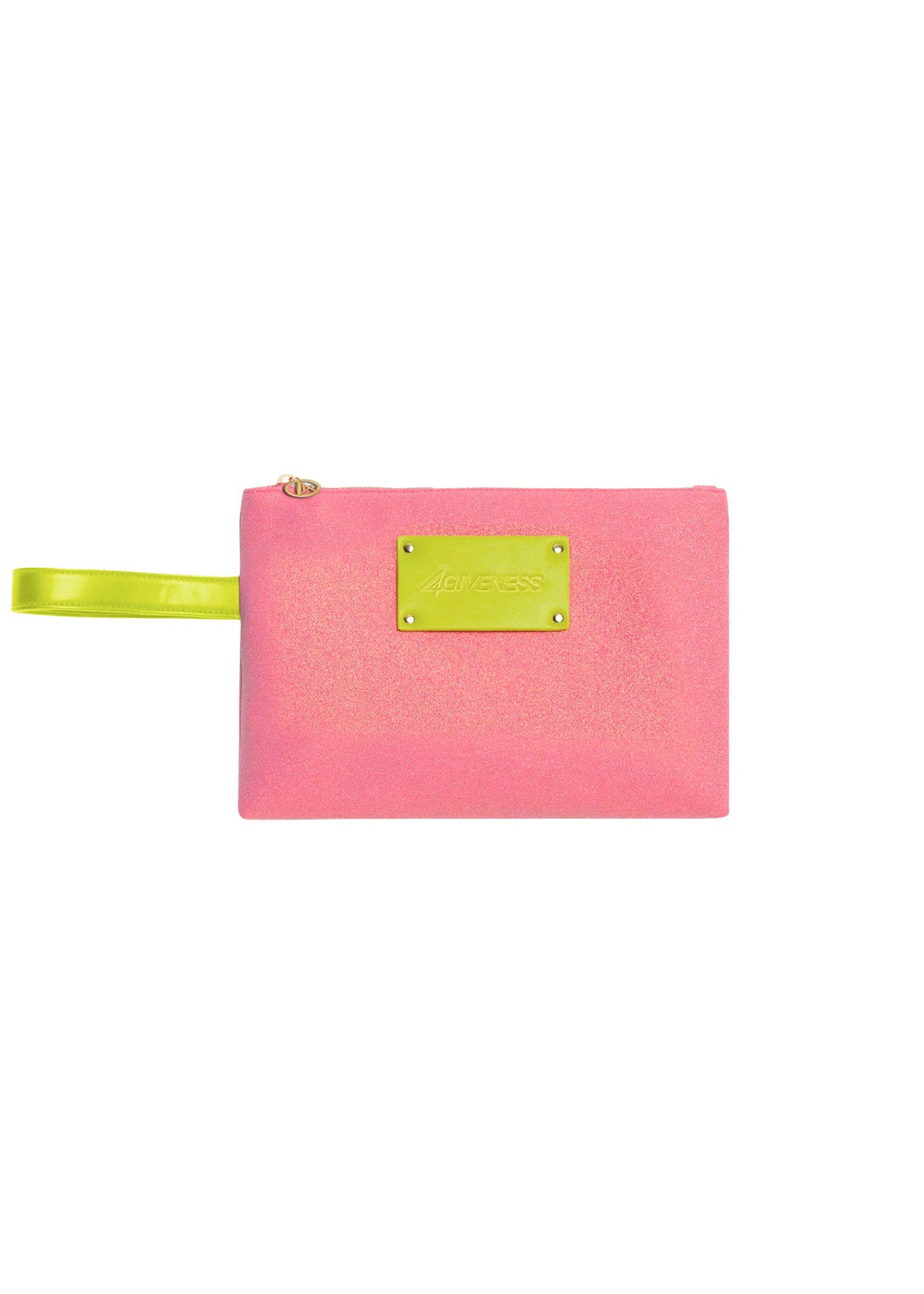 4Giveness Pochette Fucsia/Verde Sparkling per Bambine