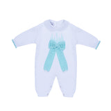 Marlù Tutina Bianco/Tiffany con Fiocco per Neonate