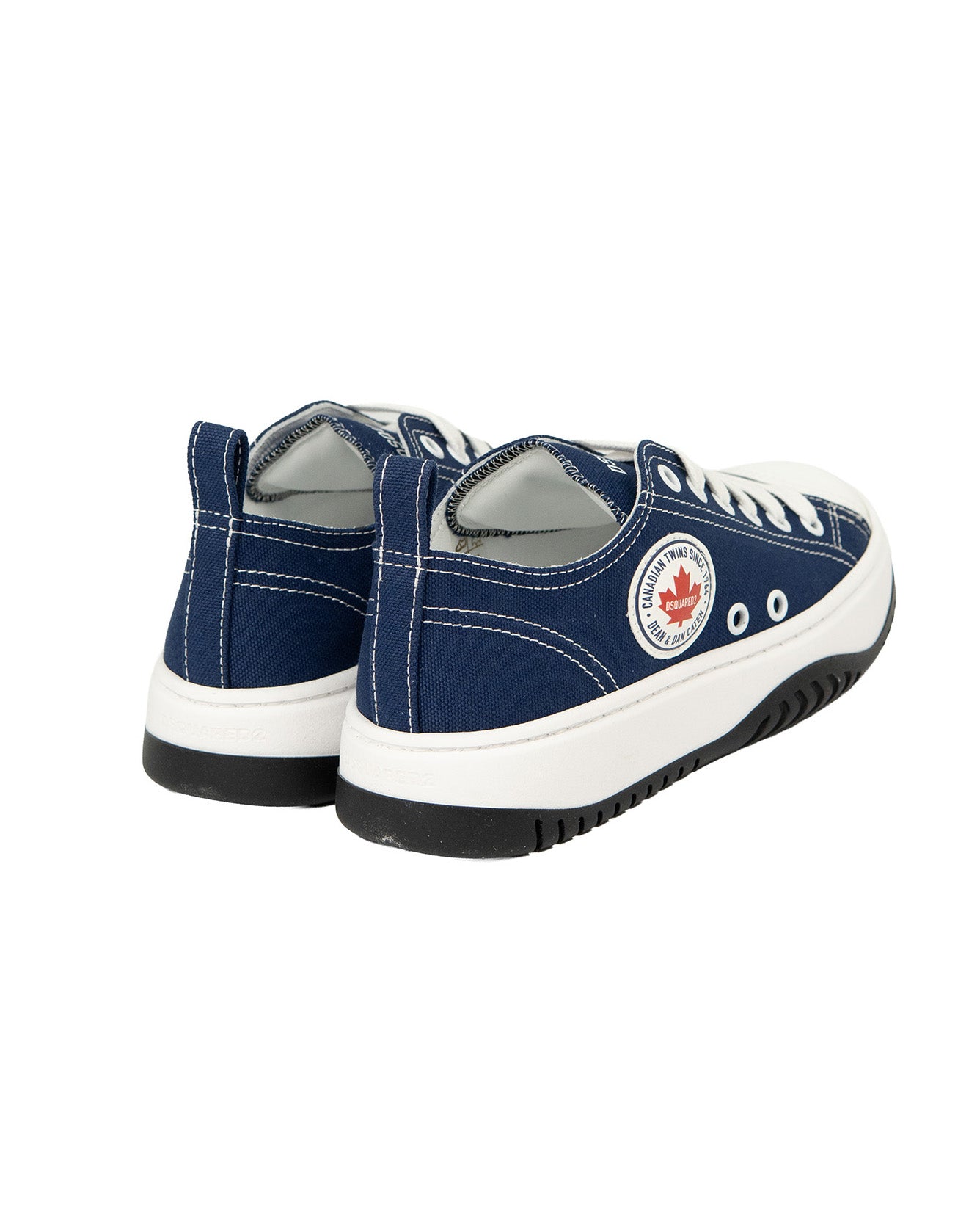 Dsquared2 Kids Sneakers in Denim con Logo per Bambini