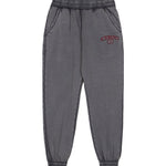 Iceberg Kids Pantaloni Joggers Piombo con Logo in Rilievo per Bambini