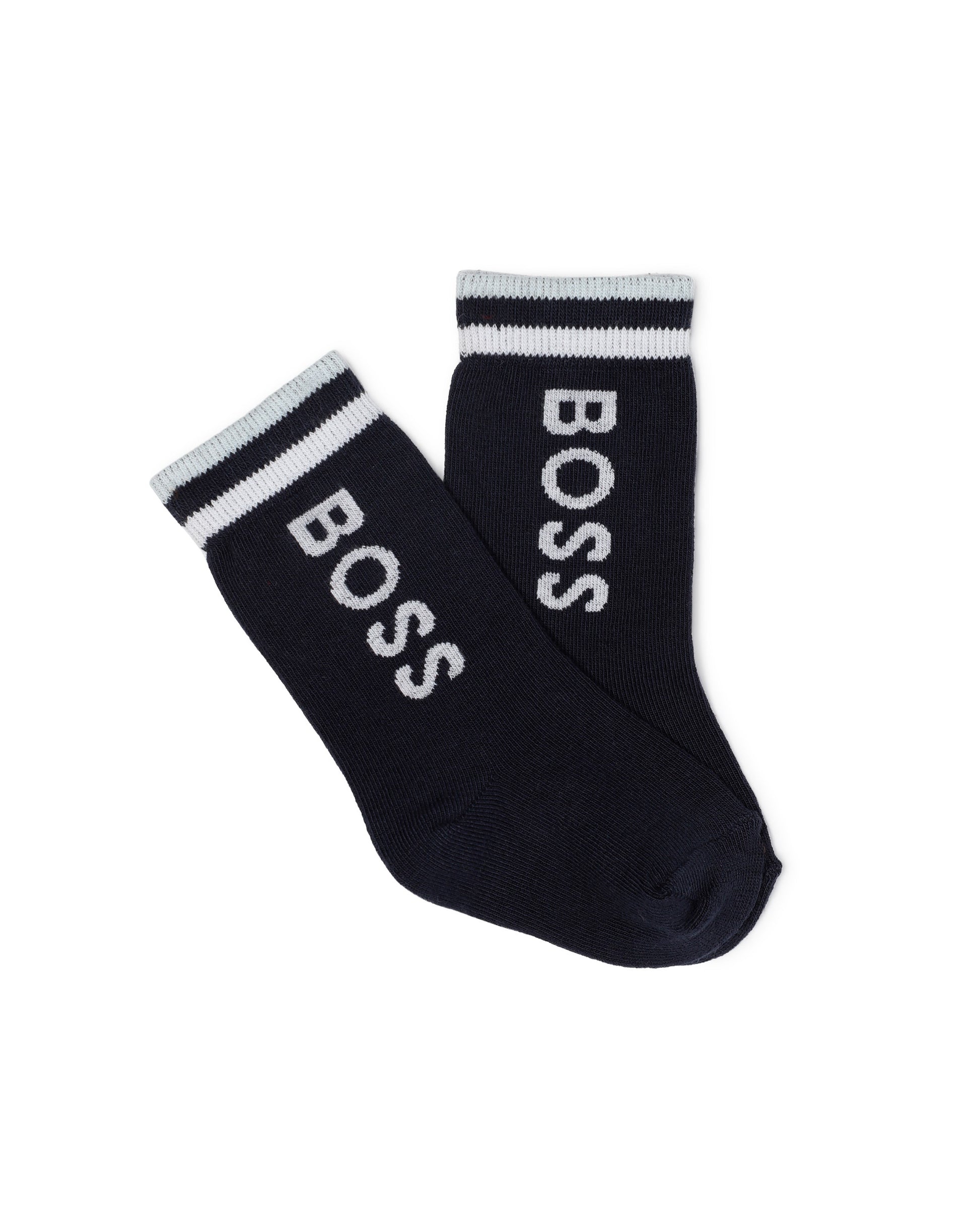 Boss Kids Set Calzini Blue/Bianco/Grigio per Neonati