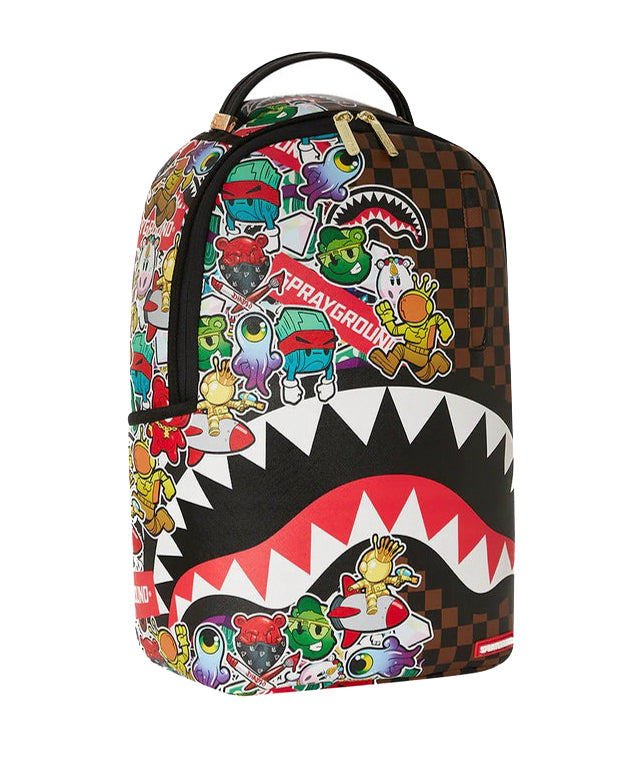 Sprayground Kids Zaino Sticker Bomb (dettaglio)