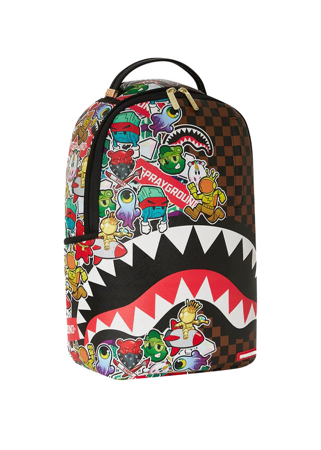 Sprayground Kids Zaino Sticker Bomb (dettaglio)