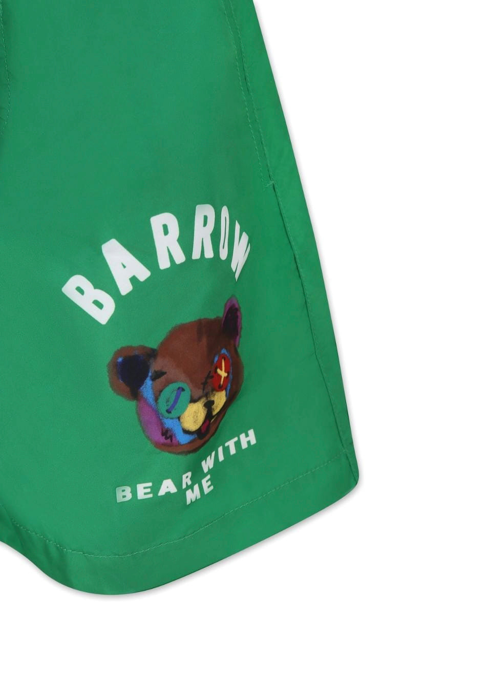 Barrow Kids Costume Boxer Verde con Stampa