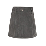 John Richmond Kids Gonna Grigio con Strass per Bambine