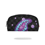 Sprayground Kids Borsello Nero Fantasia Viola e Azzurro Unisex