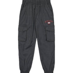 Iceberg Kids Pantaloni Cargo Piombo per Bambini