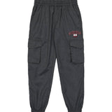 Iceberg Kids Pantaloni Cargo Piombo per Bambini