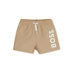Boss Kids Costume Boxer Beige per Neonati