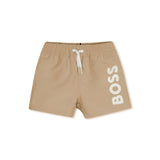 Boss Kids Costume Boxer Beige per Neonati