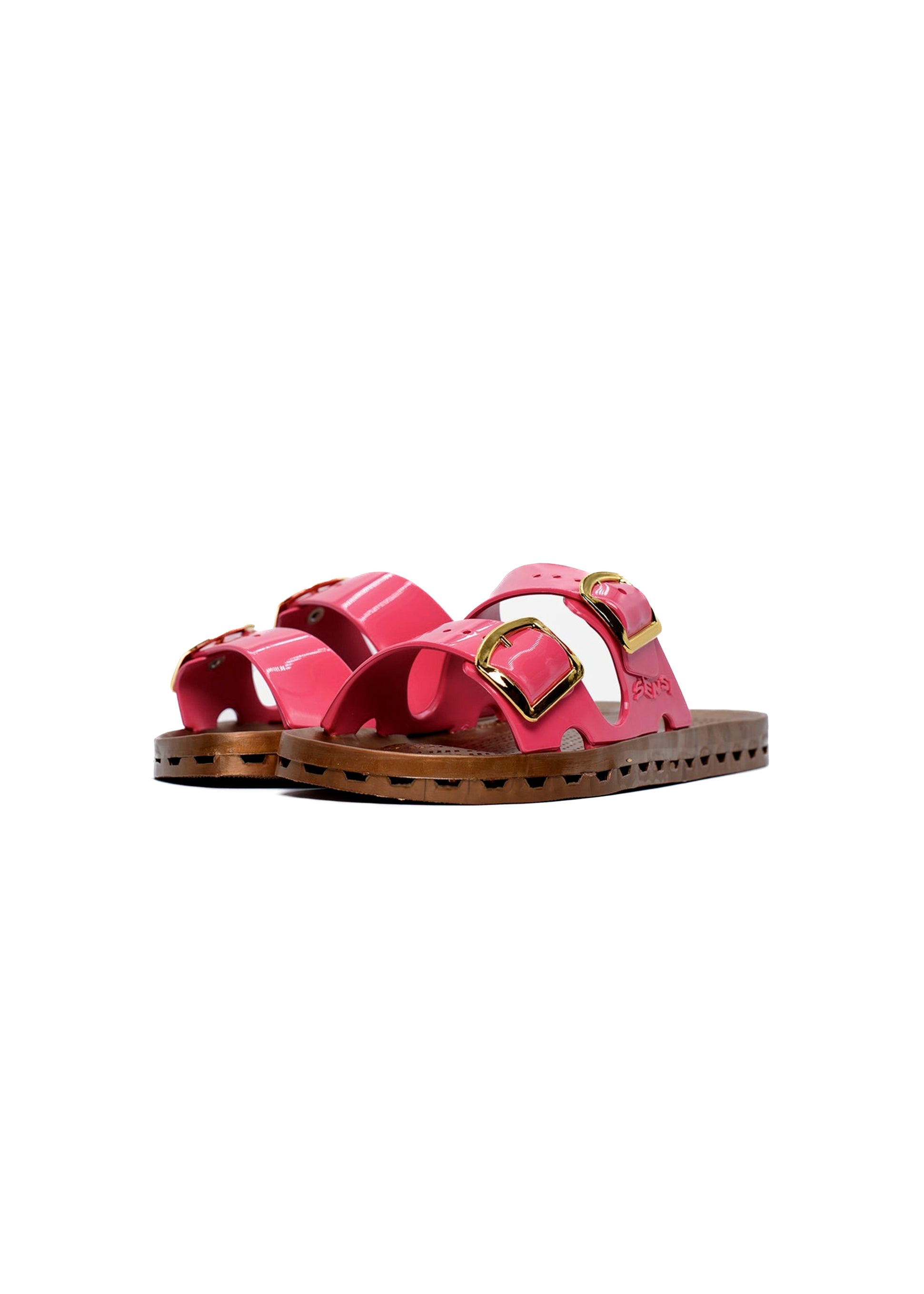 Sensi Kids Prestige Sandalo Lampone Doppia Fascia per Bambine