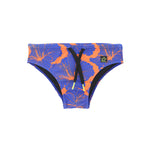 4GIVENESS Costume Slip Fantasia Viola/Arancione per Bambini