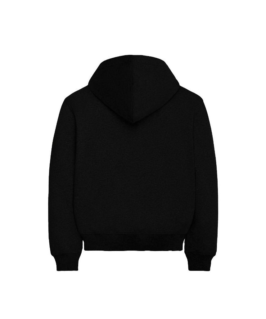 Dickies Kids Felpa Nera con Cappuccio con Logo per Bambini (retro)