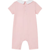 Moschino Kids Pagliaccetto con Stampa e Apertura con Bottoni sul Retro per Neonate