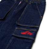 Dsquared2 Kids Jeans Cargo Denim per Bambini