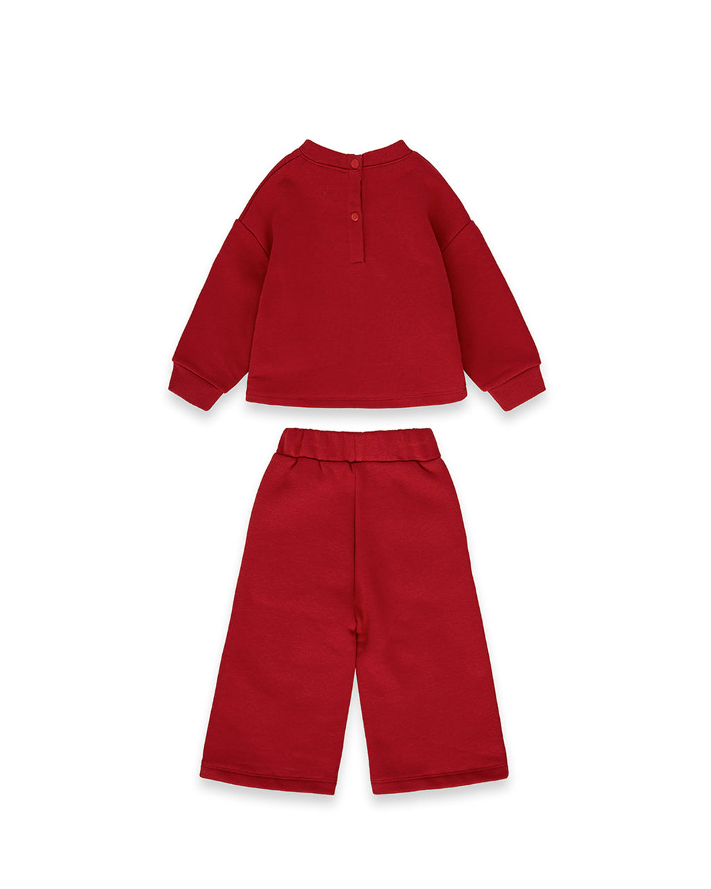 Iceberg Kids Completo di Tuta Rosso per Neonate