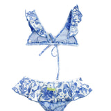 4Giveness Costume Bikini Antibes Azzurro per Bambine