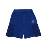 Dsquared2 Kids Bermuda Blu con Tasche e Logo per Bambini
