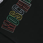 Moschino Kids T-shirt con Stampa Logo Nera