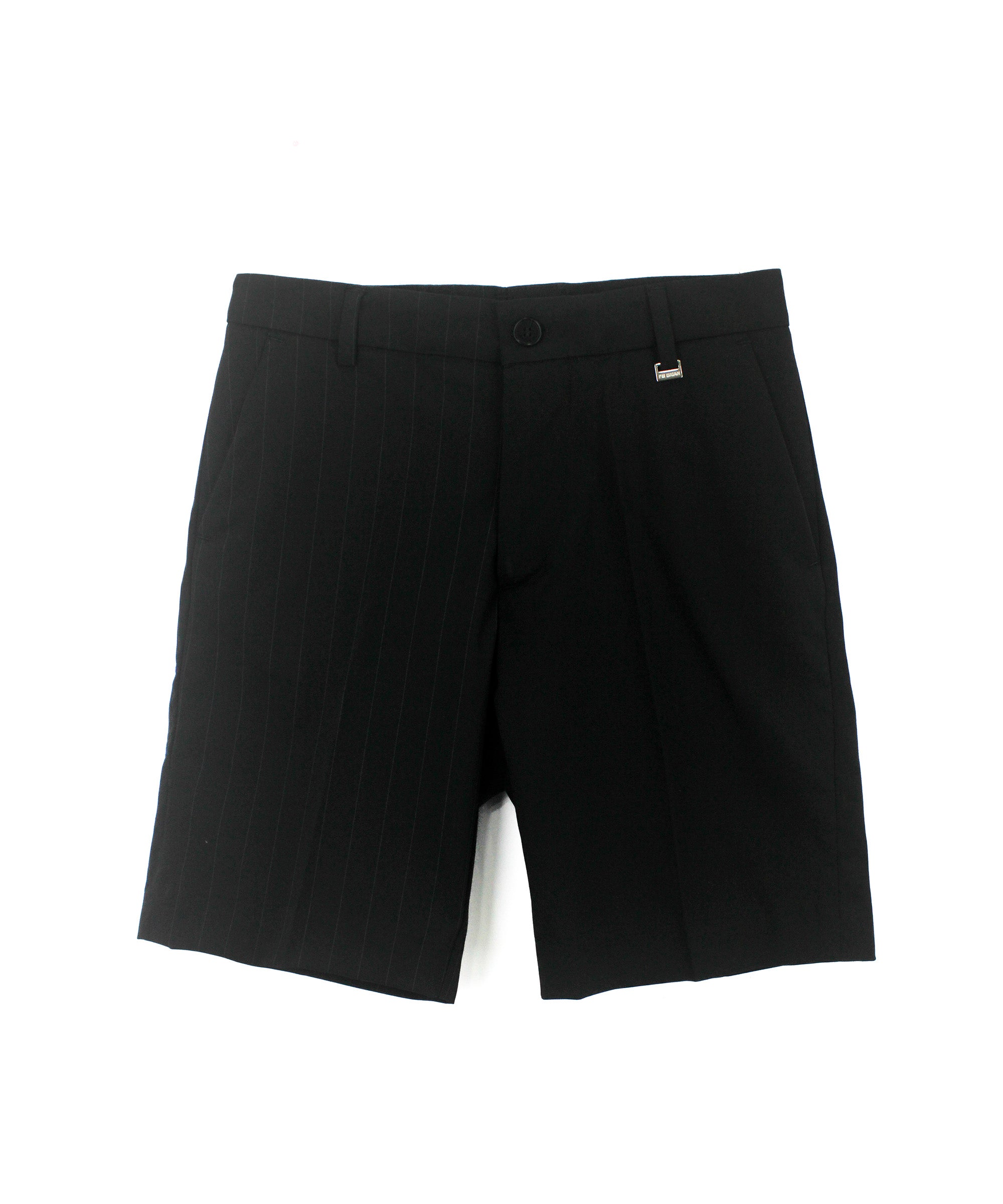 I'm Brian Bermuda Nero Half Lines per Bambini