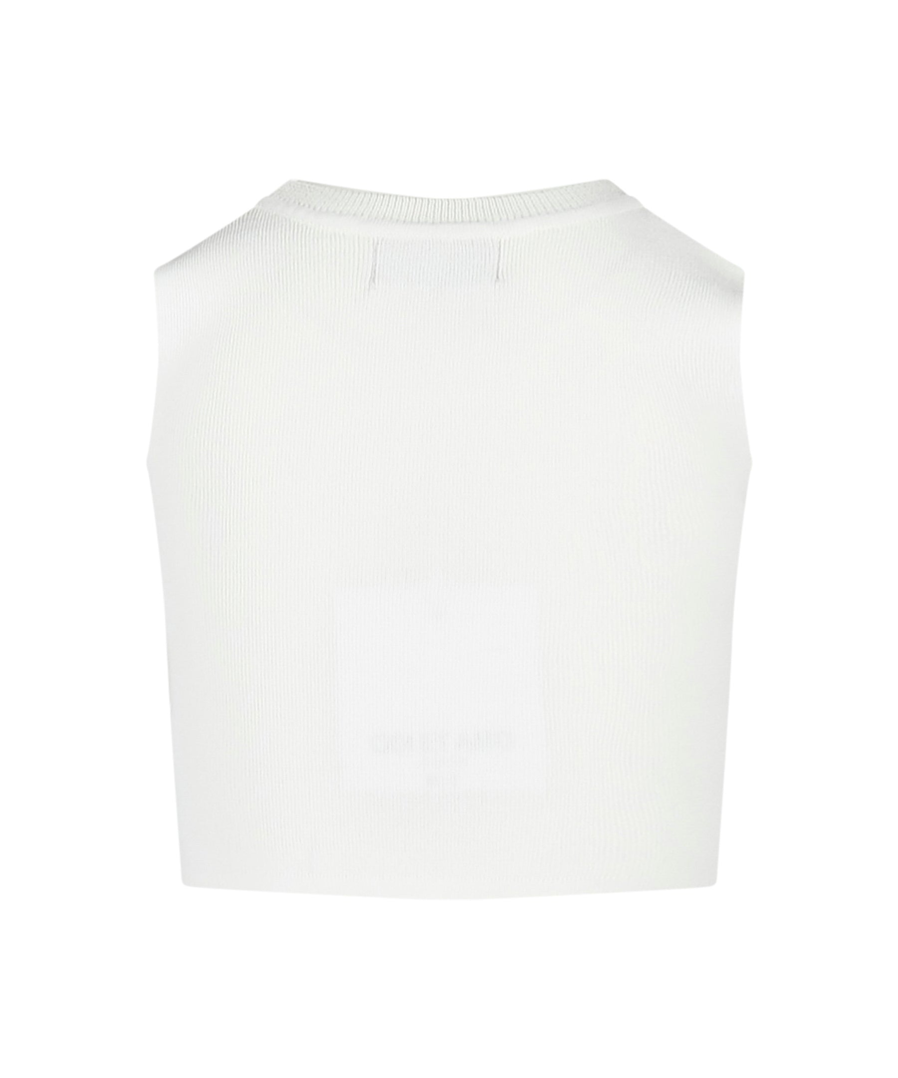 Odi Et Amo Top Bianco per Bambine