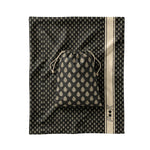 F**K Kids Telo Mare Fantasia Monogram Nero e Beige per Bambini