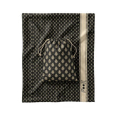 F**K Kids Telo Mare Fantasia Monogram Nero e Beige per Bambini