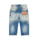 Dsquared2 Kids Jeans Lavaggio Sfumato per Neonati