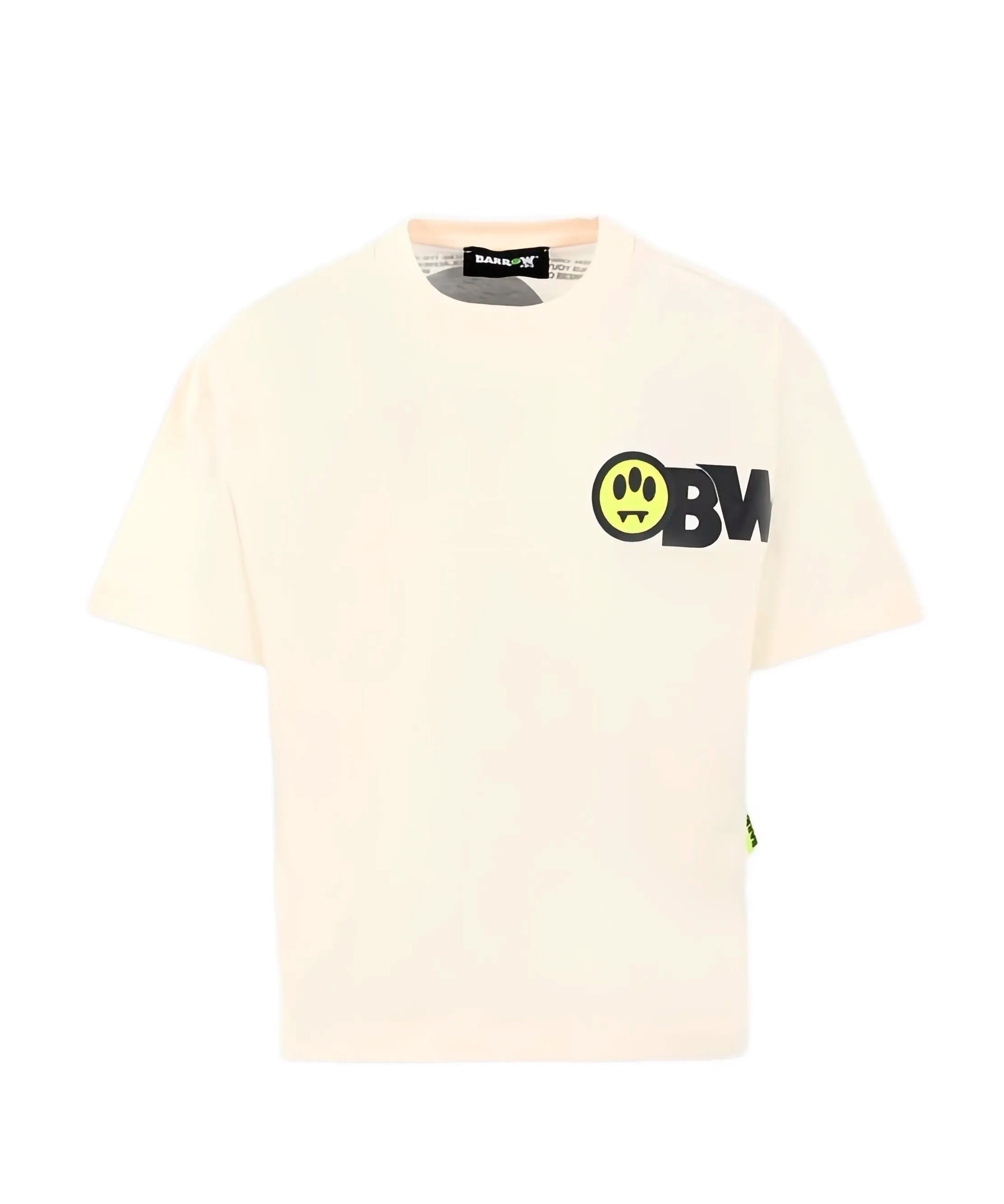 Barrow Kids T-Shirt Girocollo Stampa Retro per Bambini