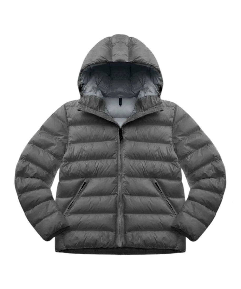 Blauer Kids Giubbino Grigio con Cappuccio ADAMS JUNIOR per Bambini