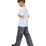 Calvin Klein Kids Denim Jeans Grigio Scuro per Bambini
