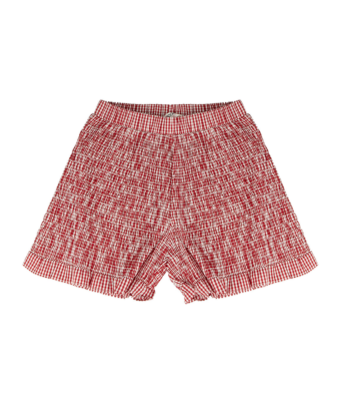 Vicolo Kids Short Rosso a Quadri per Bambine