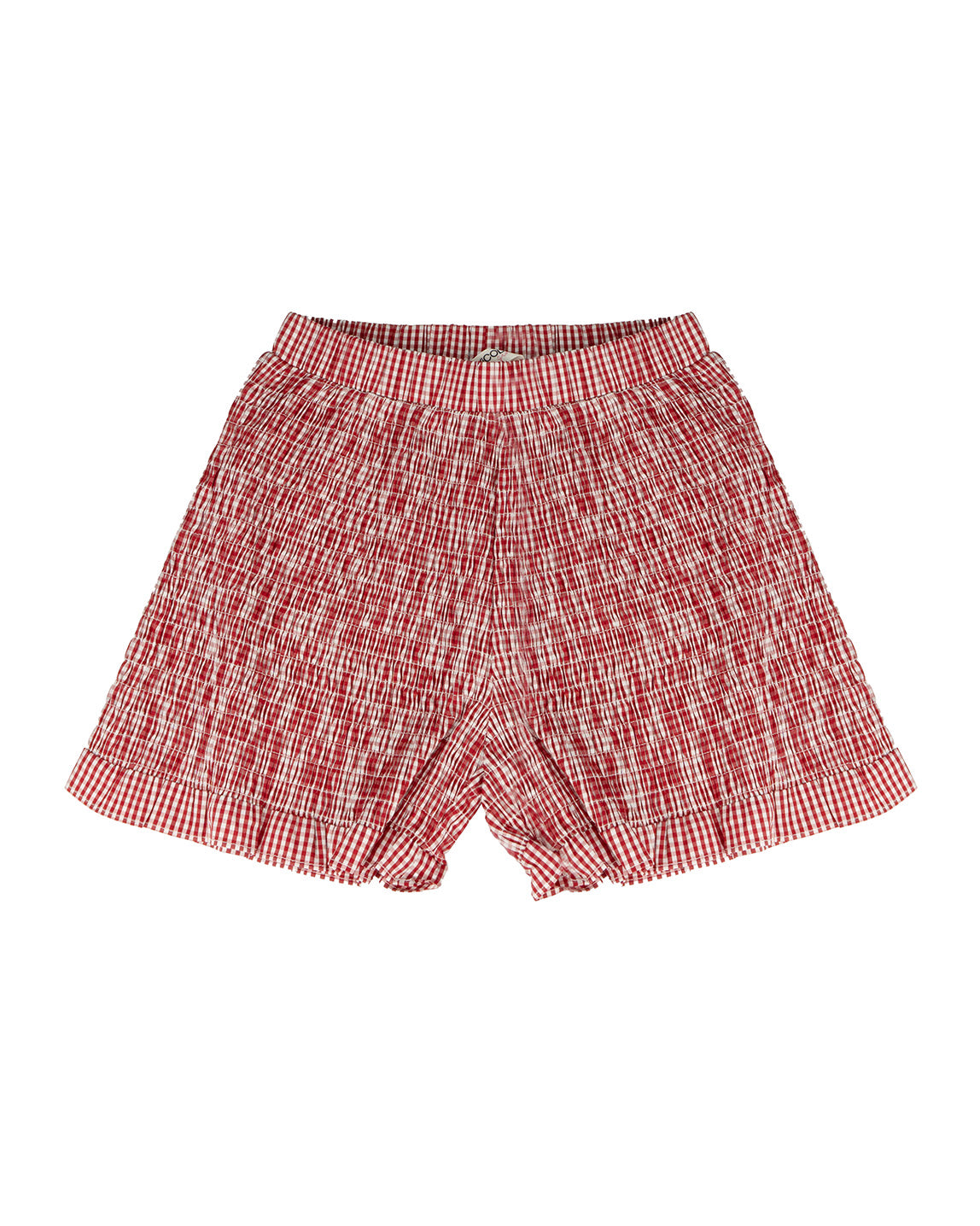 Vicolo Kids Short Rosso a Quadri per Bambine