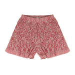 Vicolo Kids Short Rosso a Quadri per Bambine