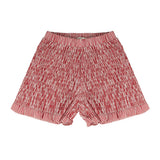 Vicolo Kids Short Rosso a Quadri per Bambine