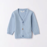 Minibanda Cardigan Azzurro per Neonati