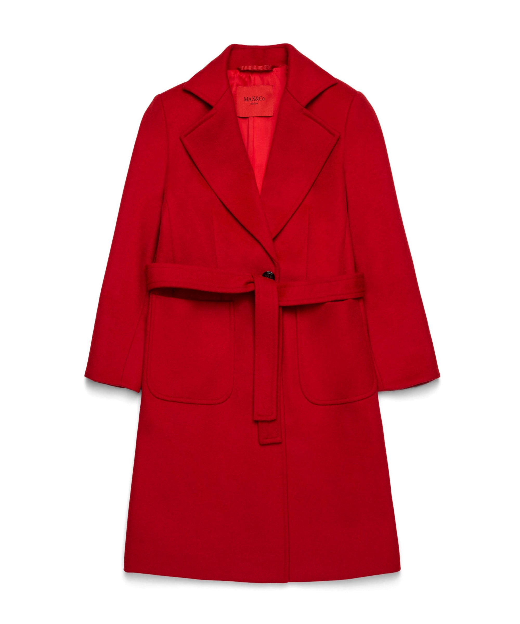 Max & Co Kids Cappotto Runaway Rosso per Bambine