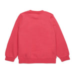 Diesel Kids Felpa Fucsia Girocollo con Oval D per Bambine (retro)