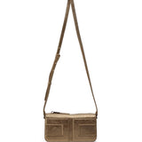 Elisabetta Franchi La Mia Bambina Borsa Oro Metallizzata con Logo per Bambine