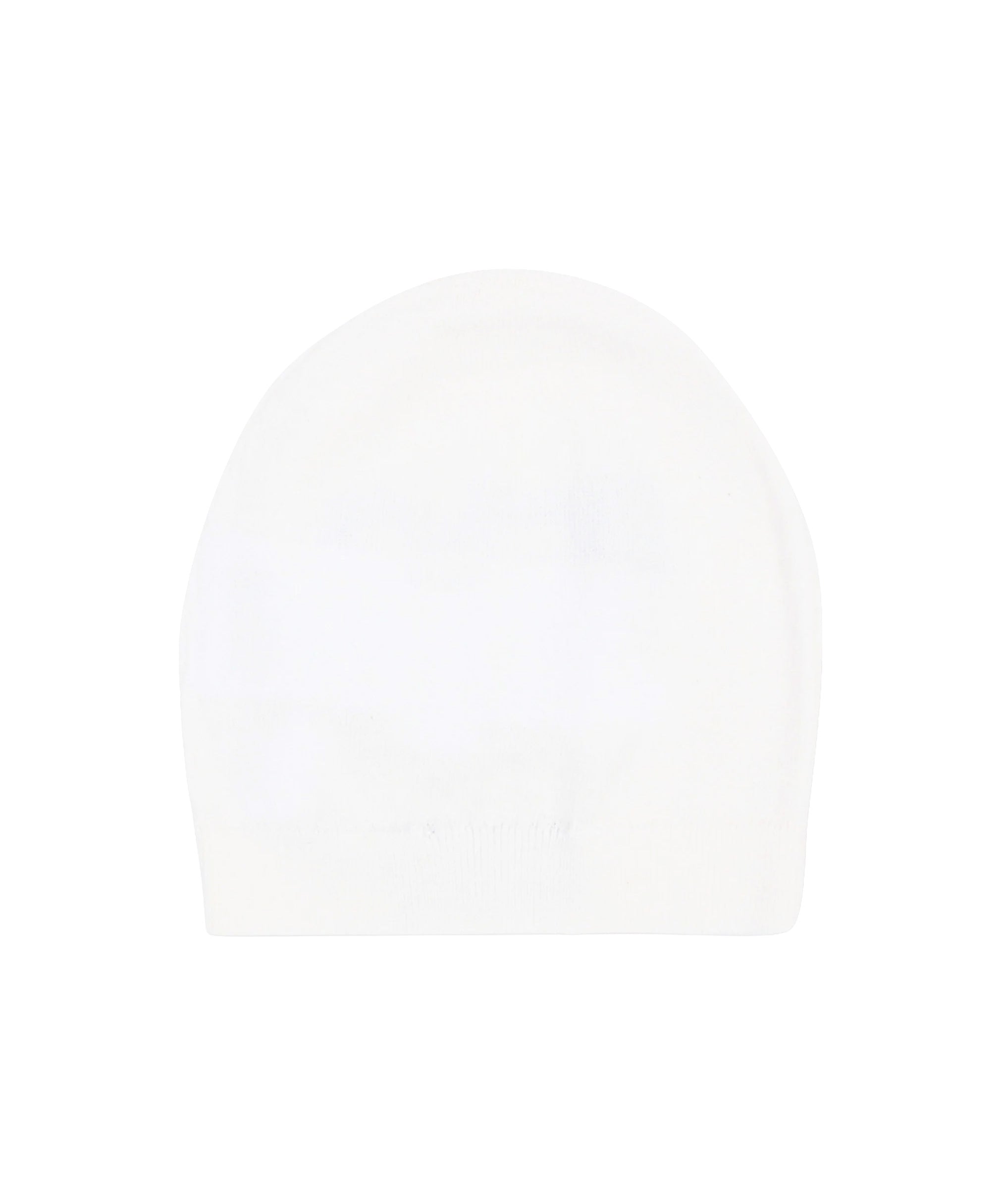 Moschino Kids Cappellino Bianco in Maglia con Teddy Bear e Logo Unisex