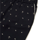 N°21 Kids Pantaloni Neri All over Palms per Bambine
