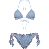 4Giveness Kids Bikini Triangolo Azzurro per Bambine