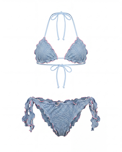 4Giveness Kids Bikini Triangolo Azzurro per Bambine